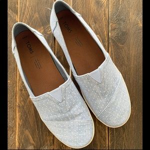 Baby Blue TOMS